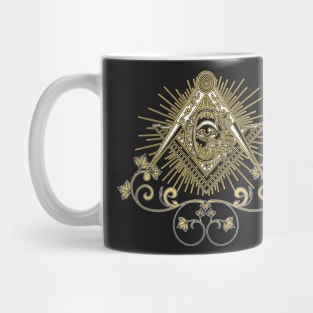 Freemason Classic Vintage Emblem Mug